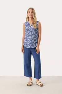 Andia Top - Oceana Graphic Print