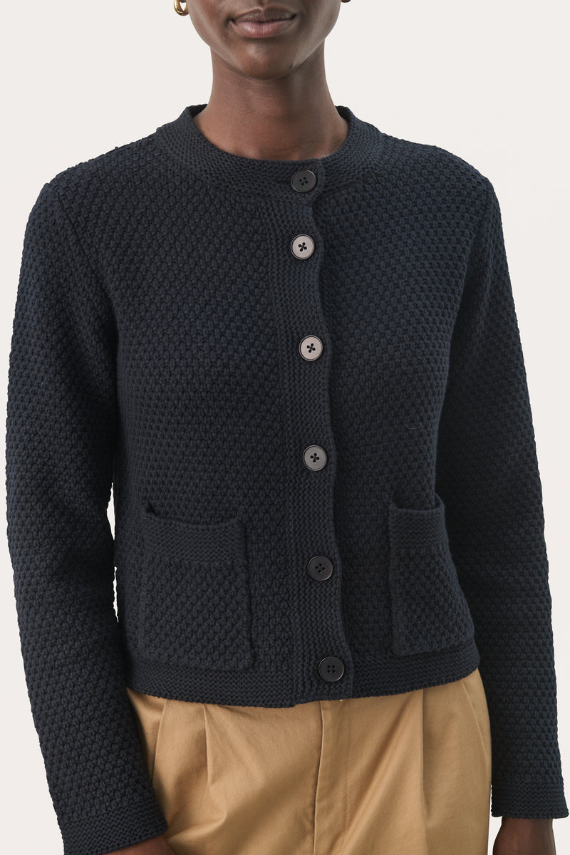 Elmie Cardigan - Dark Navy