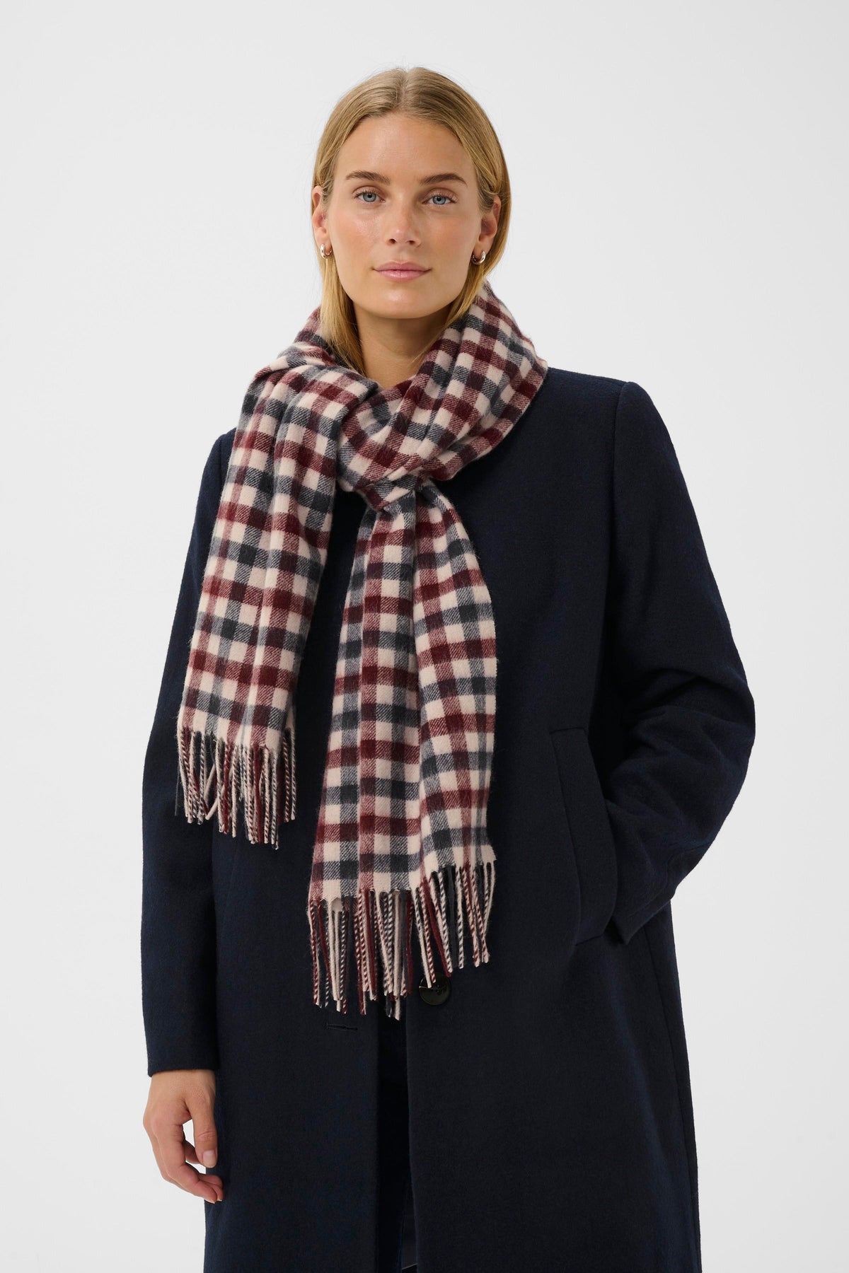 Kitha Scarf - Tawny Port Check