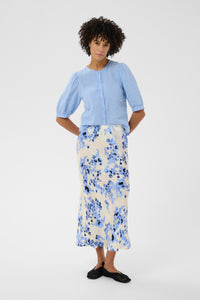 Laurina Skirt - Blue Shadow Flower