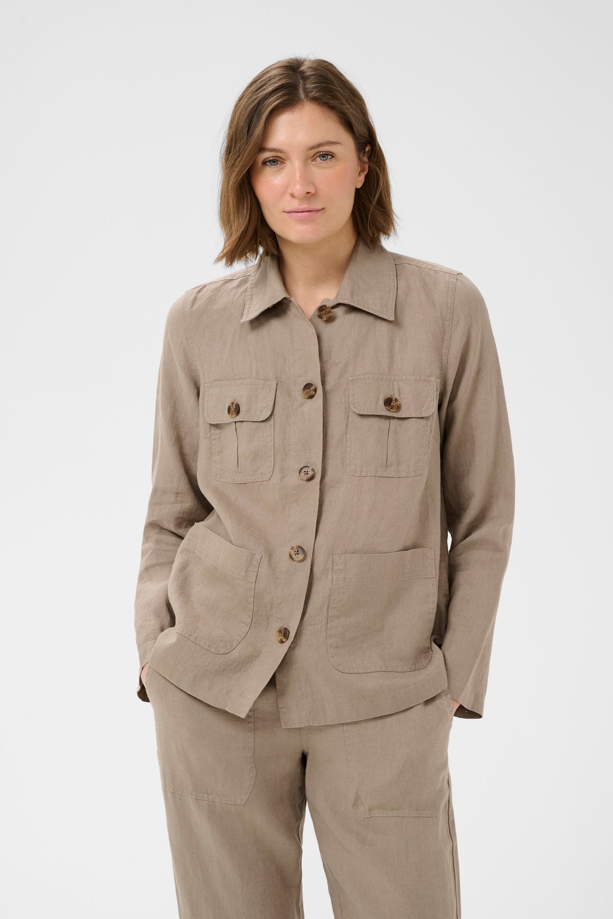 Elnora Jacket - Desert Taupe