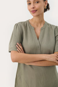Aminase Dress - Vetiver