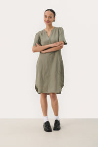 Aminase Dress - Vetiver