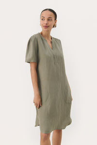 Aminase Dress - Vetiver