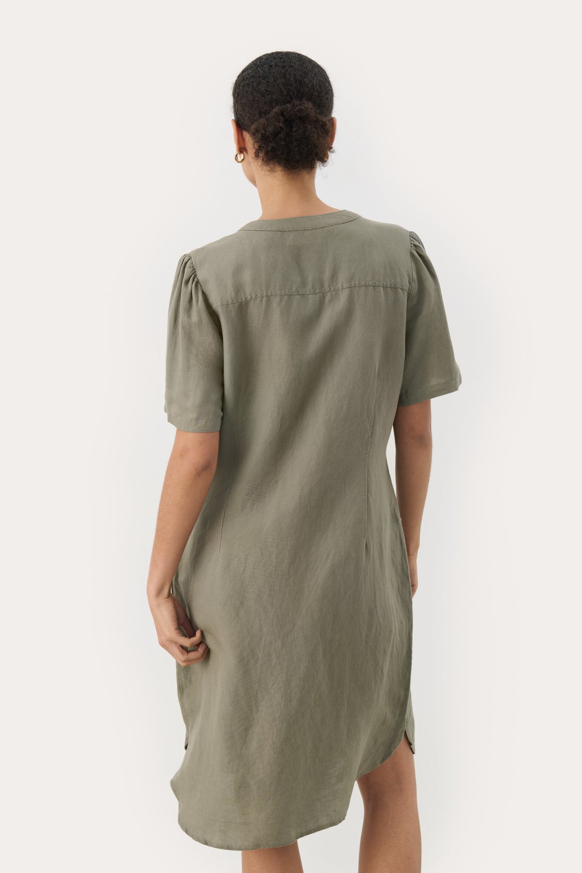 Aminase Dress - Vetiver