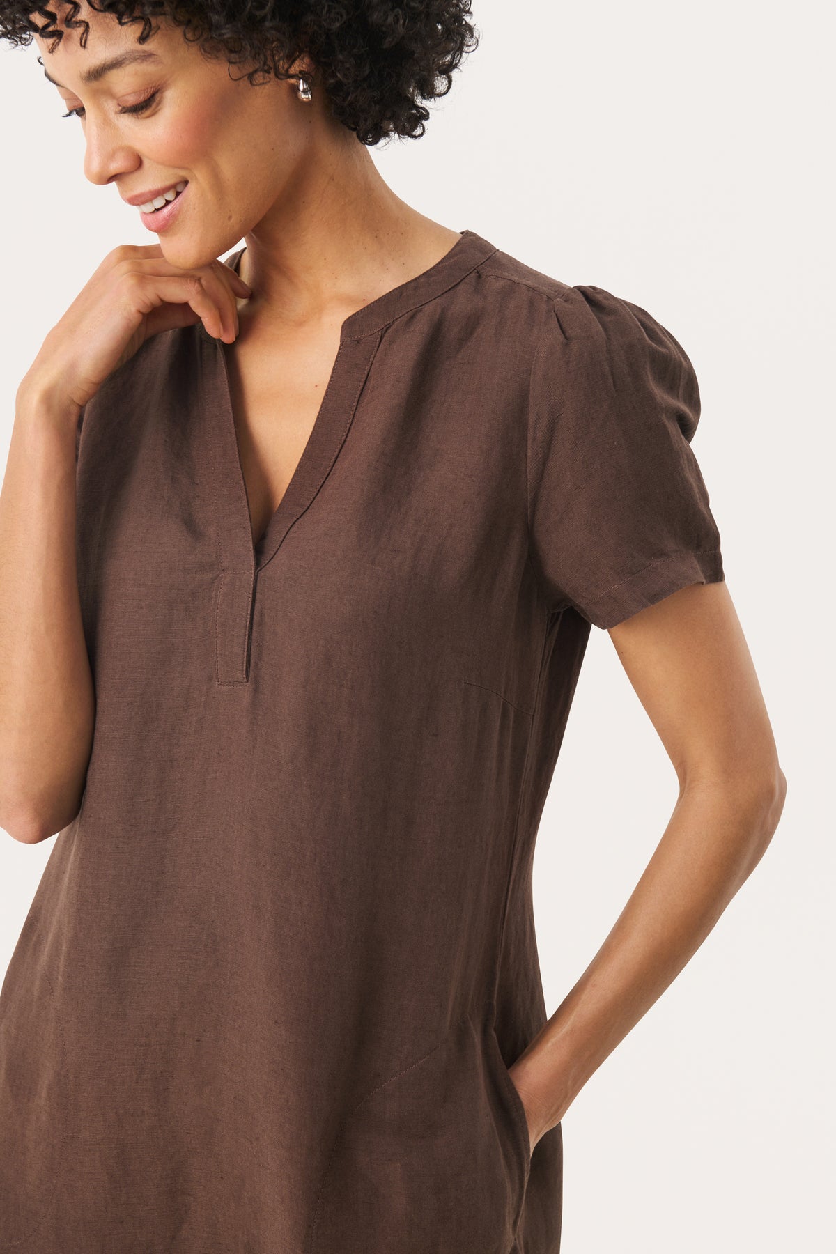 Aminase Dress - Bracken