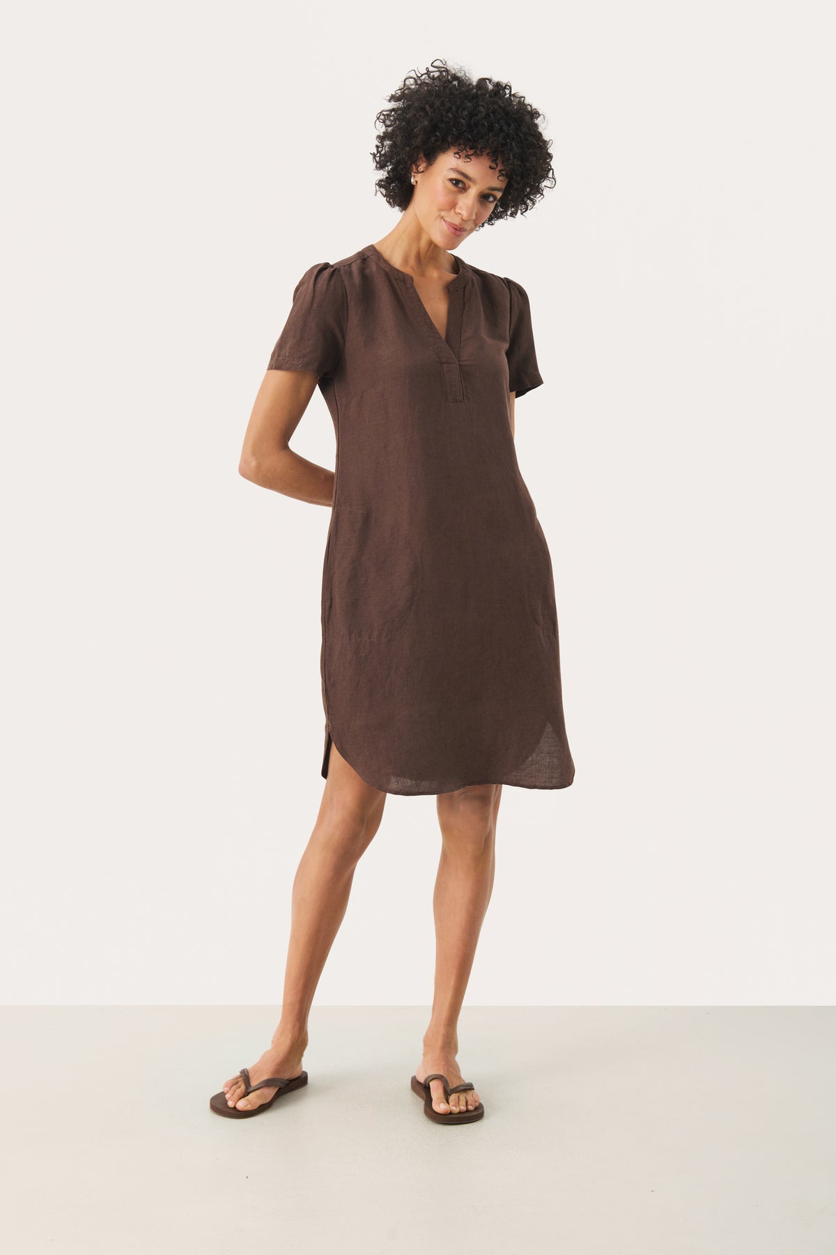 Aminase Dress - Bracken