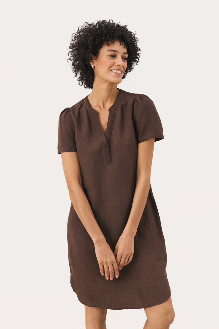 Aminase Dress - Bracken