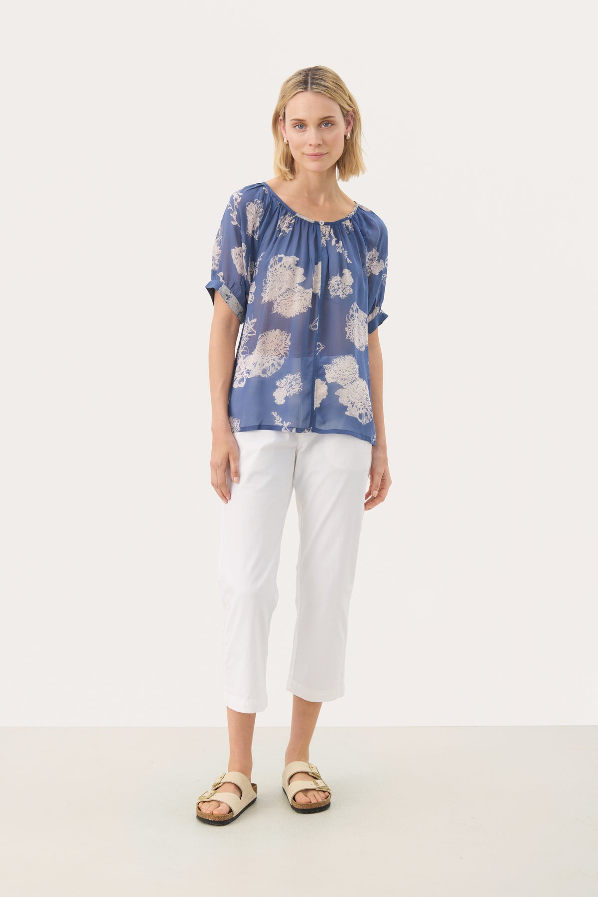 Rosanna Blouse - Oceana Stunning Flower