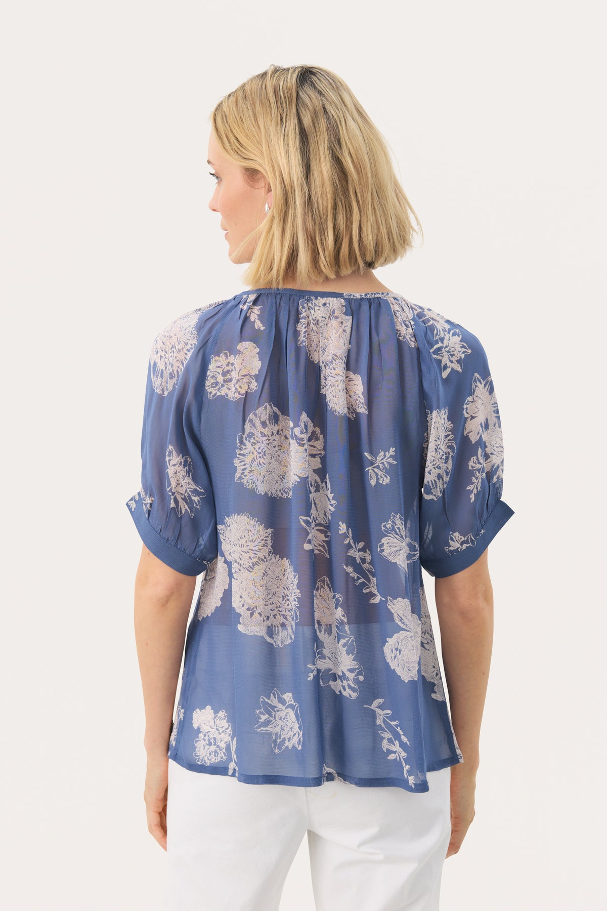 Rosanna Blouse - Oceana Stunning Flower