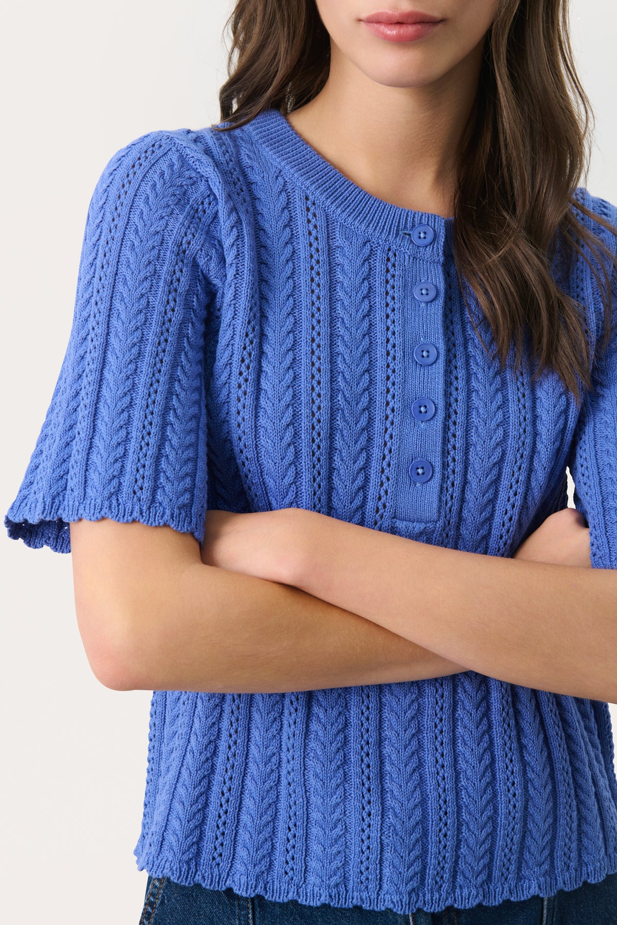 Rosario Pullover - Amparo Blue