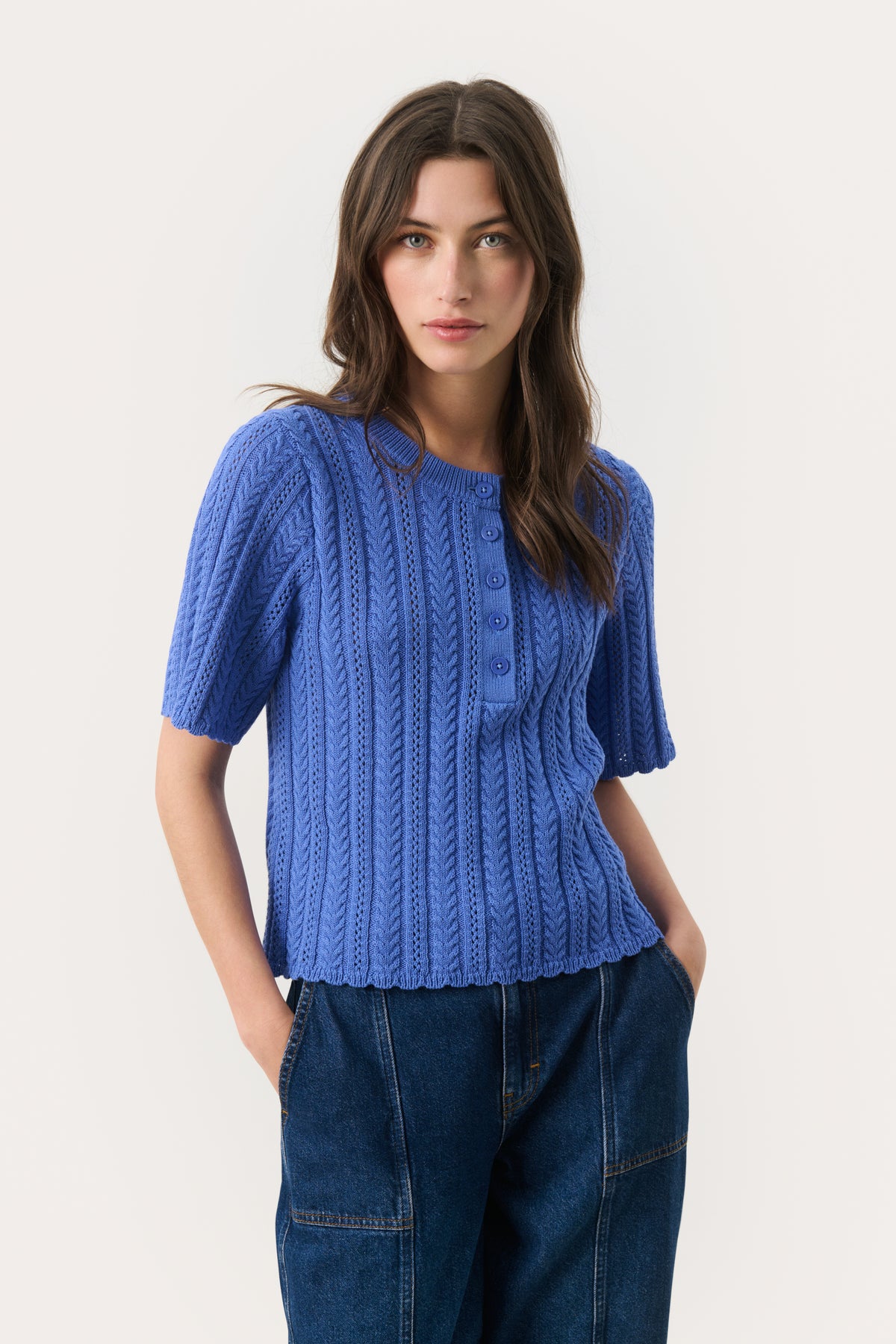 Rosario Pullover - Amparo Blue