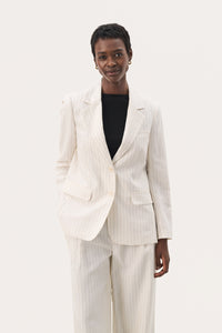 Nikoleta Blazer - Whitecap Gray Stripe