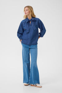 Sassi Shirt - Medium Dark Blue