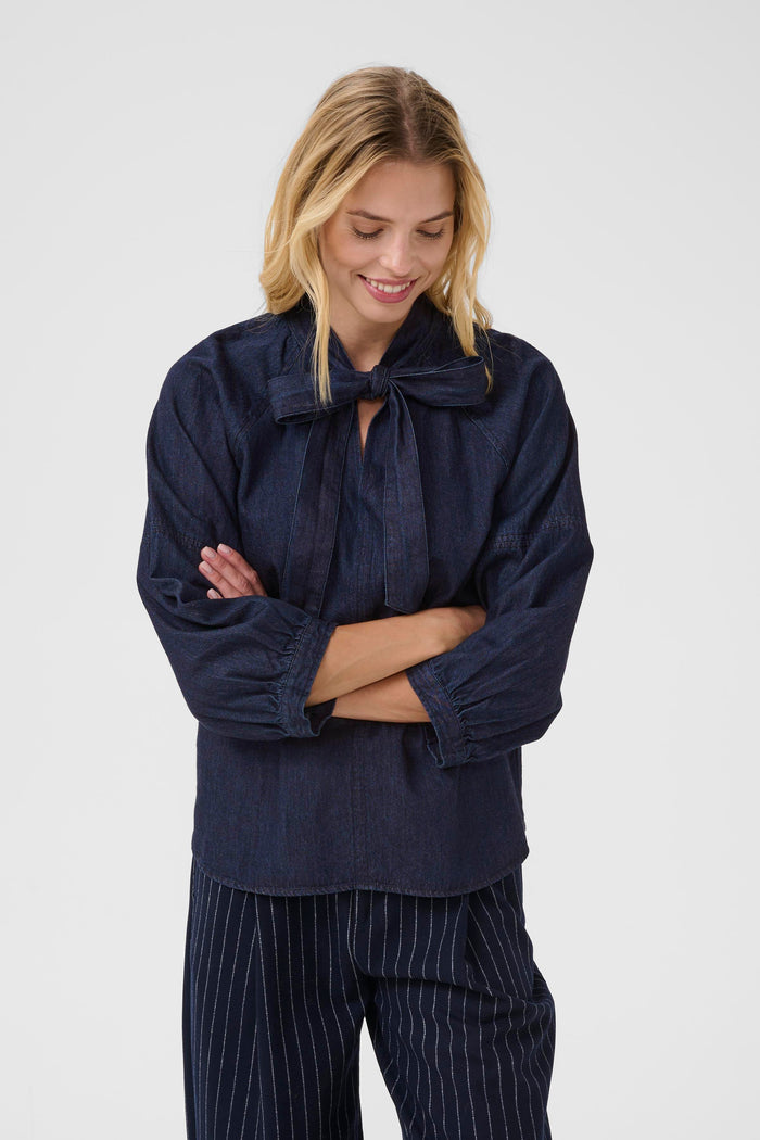 Sassi Shirt - Rinse Blue Denim