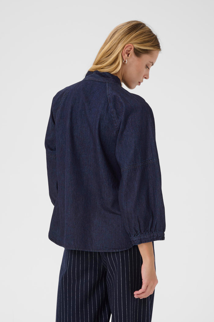 Sassi Shirt - Rinse Blue Denim
