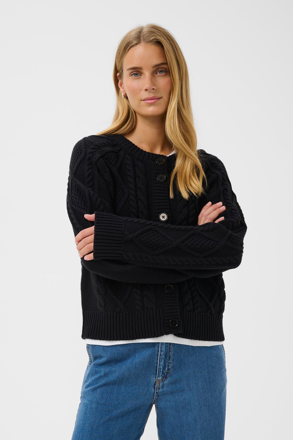 Zayra Cardigan - Dark Navy