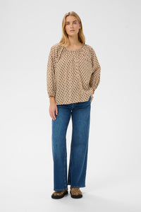 Alexi Blouse - Blue Dot