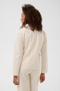 Briddi Jacket - Whisper White Stripe