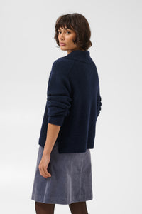 Carilina Pullover - Dark Navy