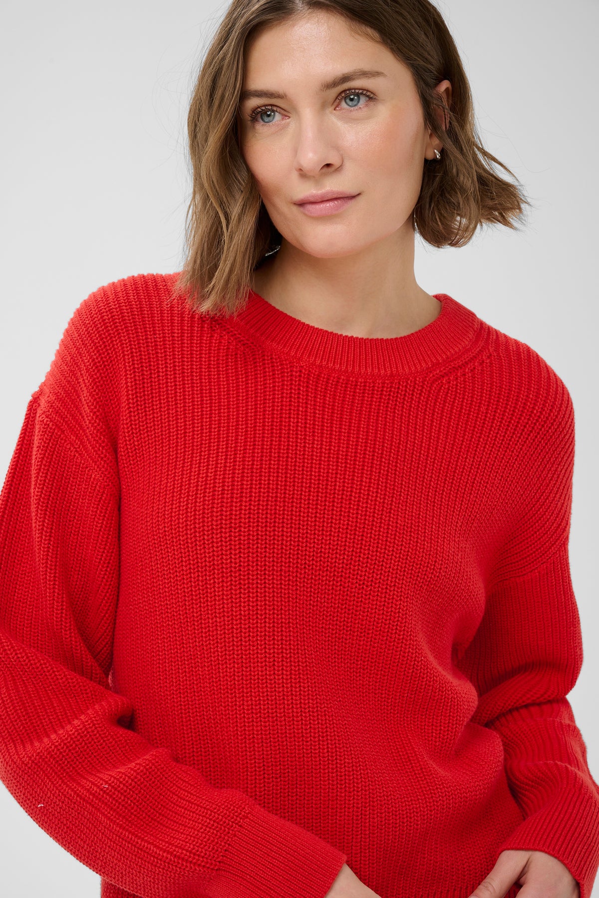 Bozena Pullover - Goji Berry