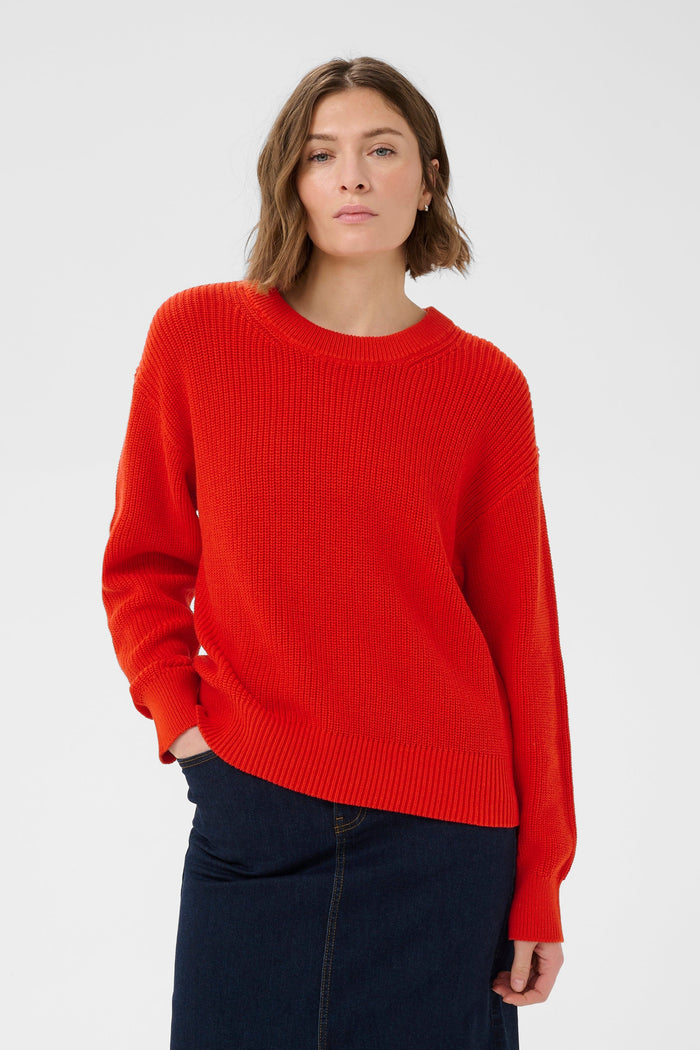 Bozena Pullover - Goji Berry