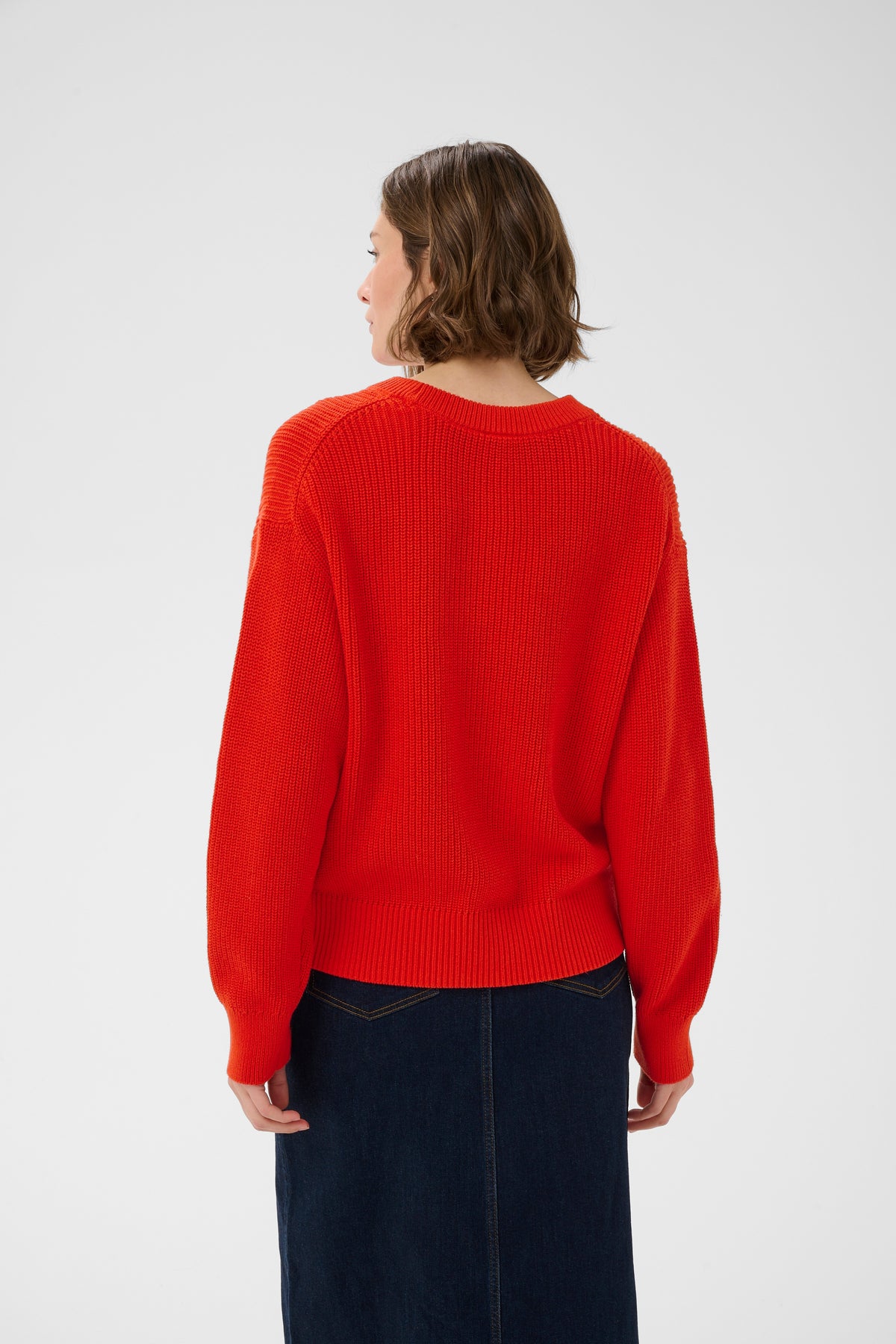 Bozena Pullover - Goji Berry
