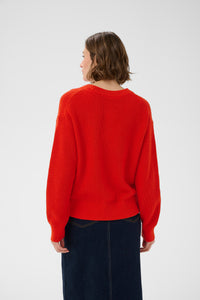 Bozena Pullover - Goji Berry