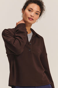 Marian Pullover - Dark Chocolate