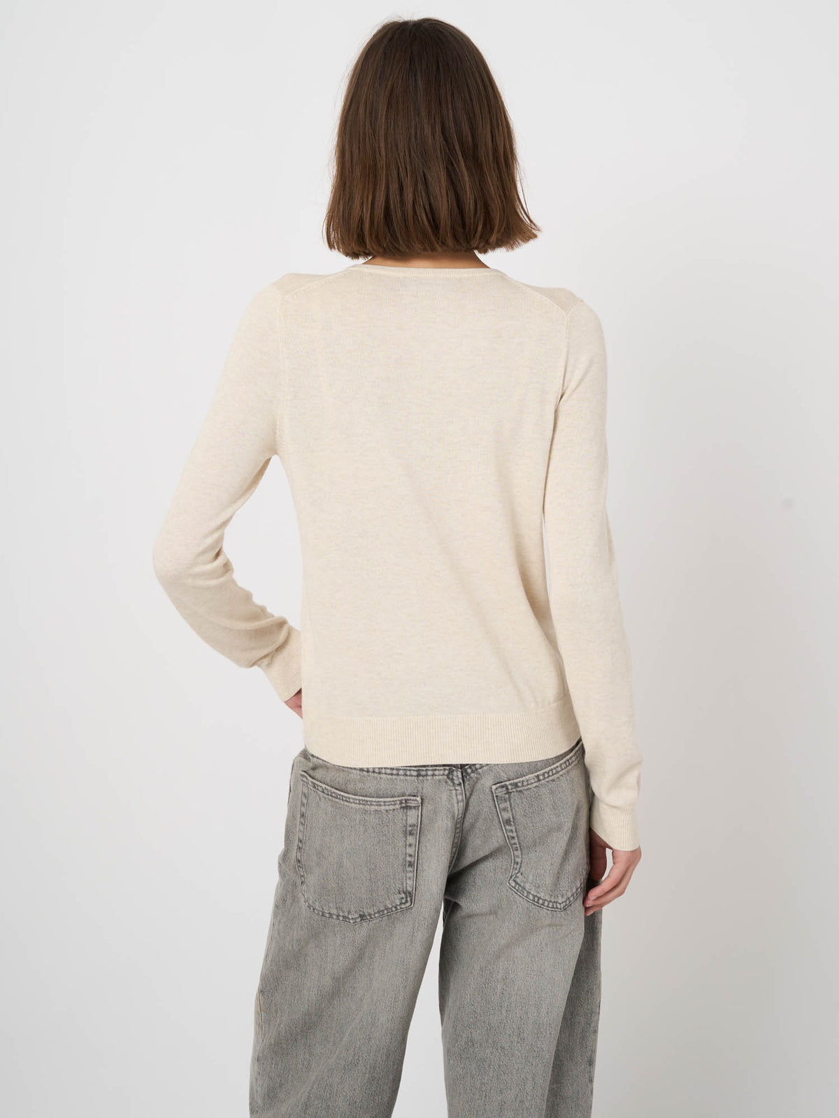 400602 Knitted Cardigan - Ivory