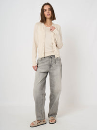 400602 Knitted Cardigan - Ivory