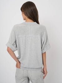 401128 Knitted Pullover - Soft Grey