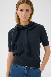 Natanya Pullover - Dark Navy