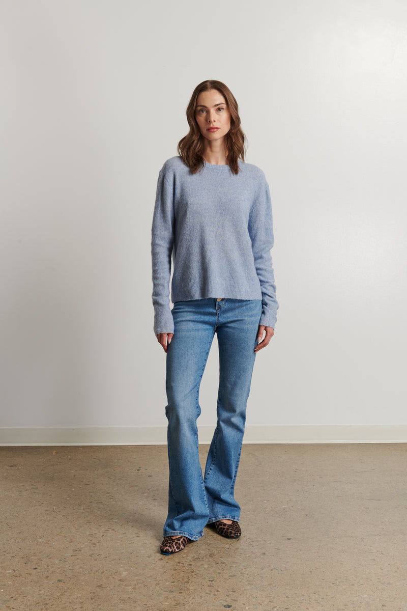 Cecy Knit - Denim Melange