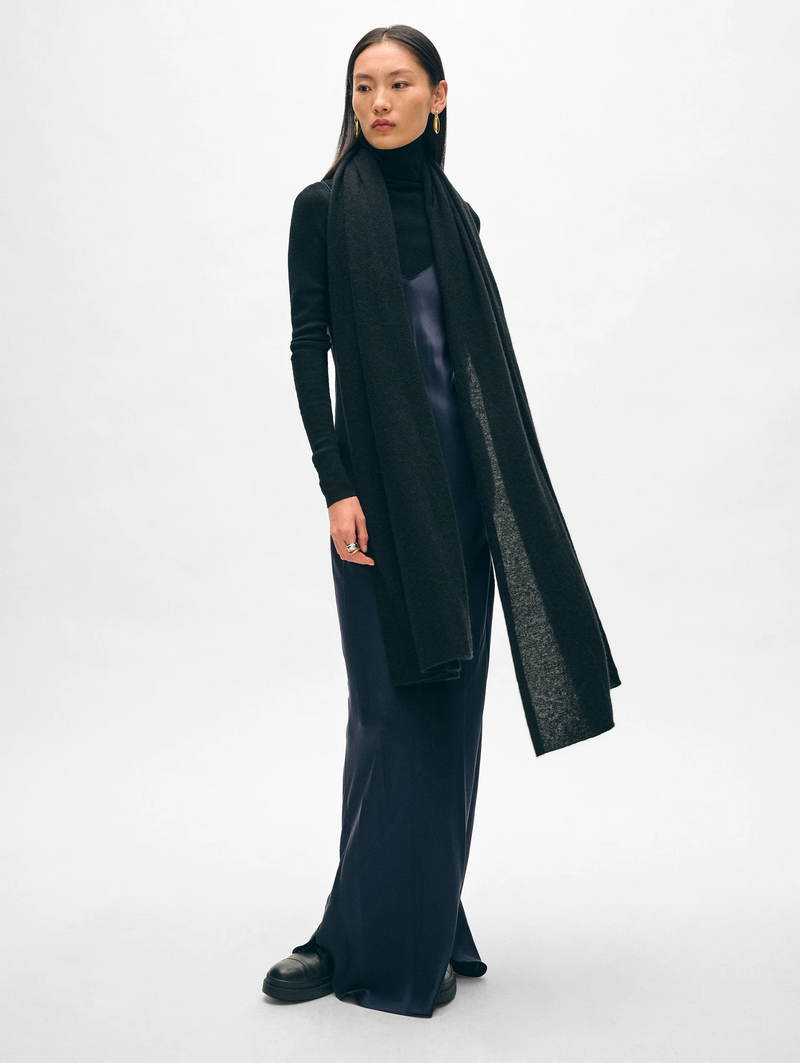 Cashmere Travel Wrap - Black