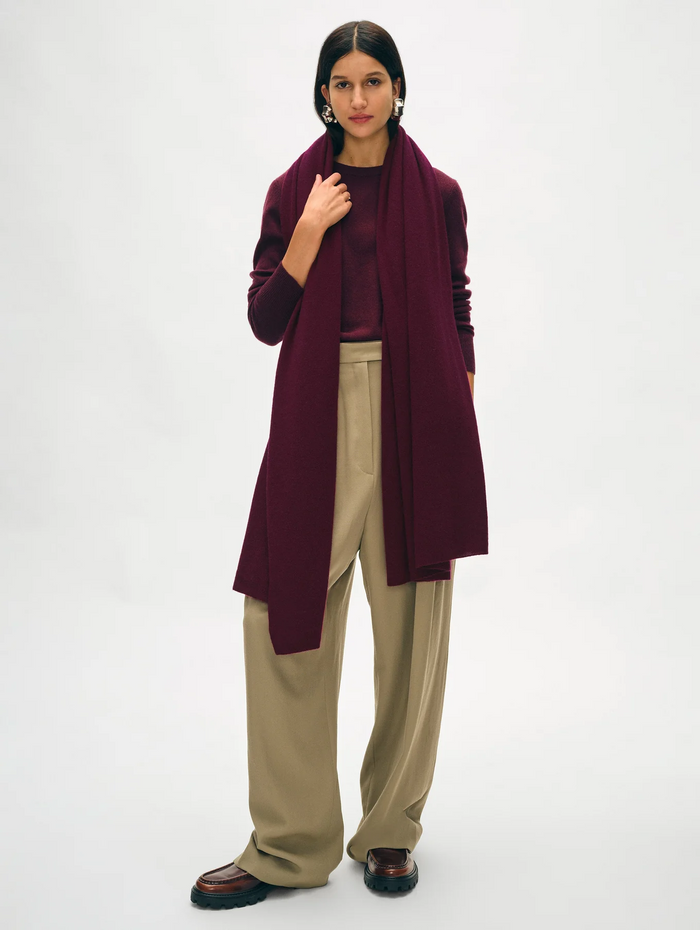 Cashmere Travel Wrap - Sangria