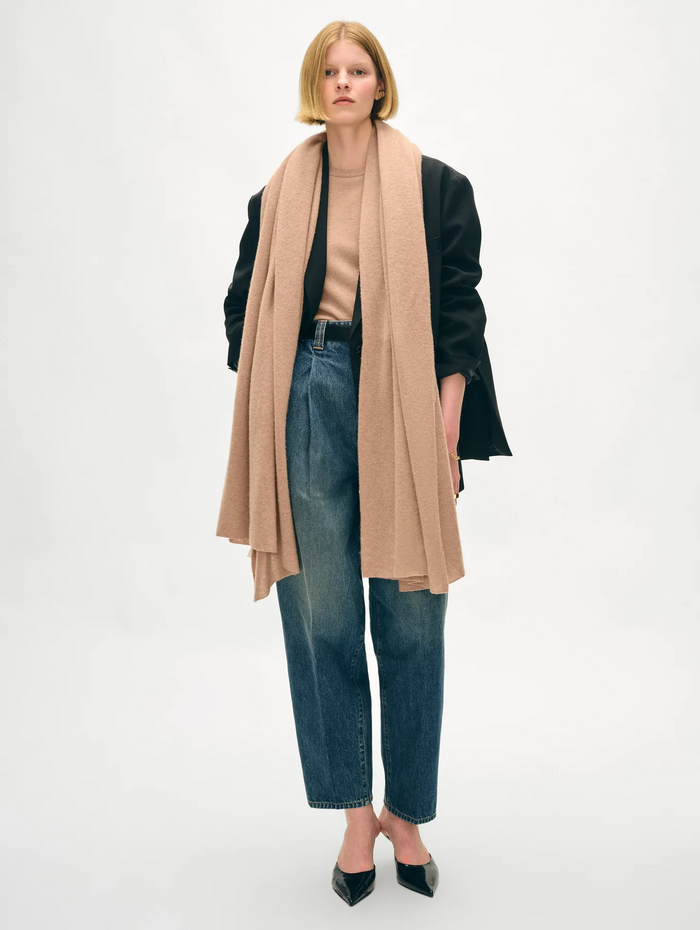 Cashmere Travel Wrap - True Camel