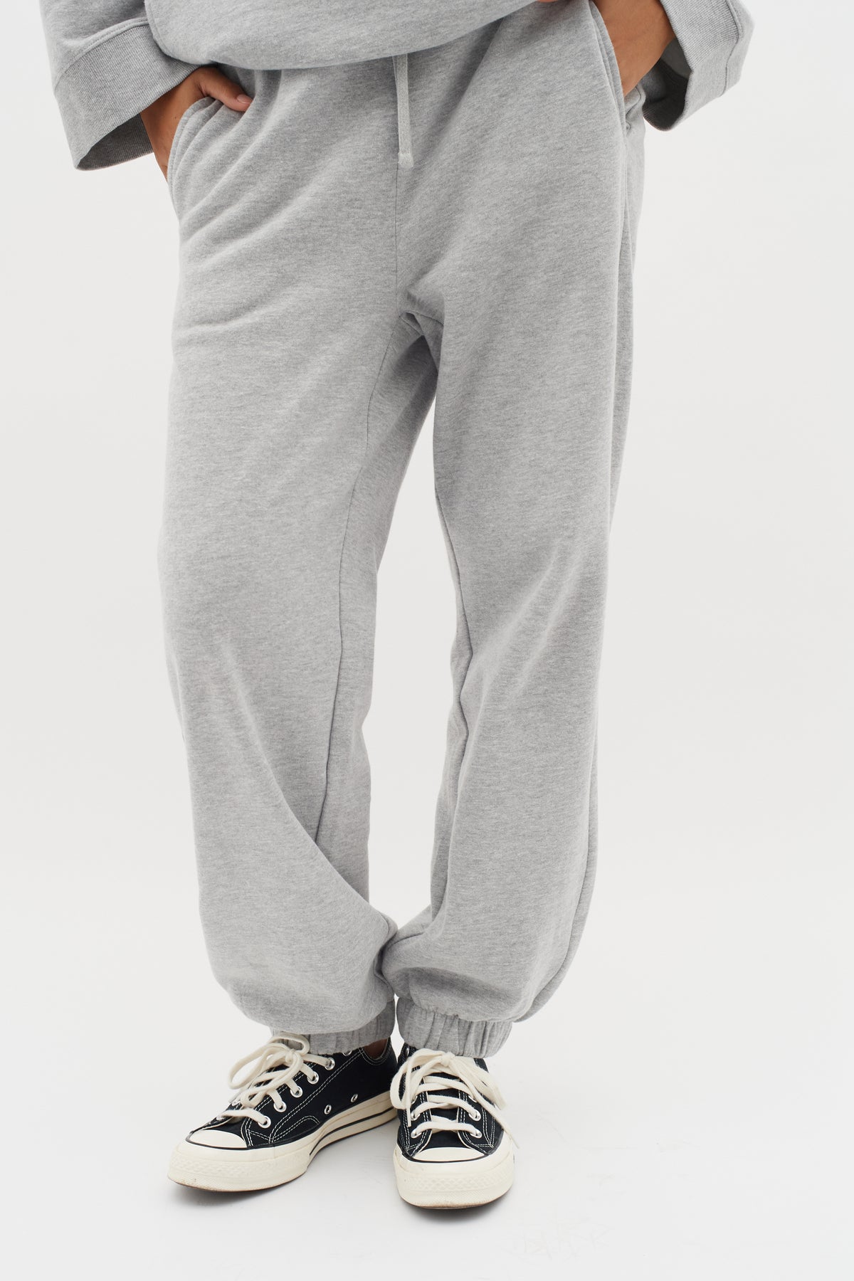 Lane Base Pant - Light Grey Melange