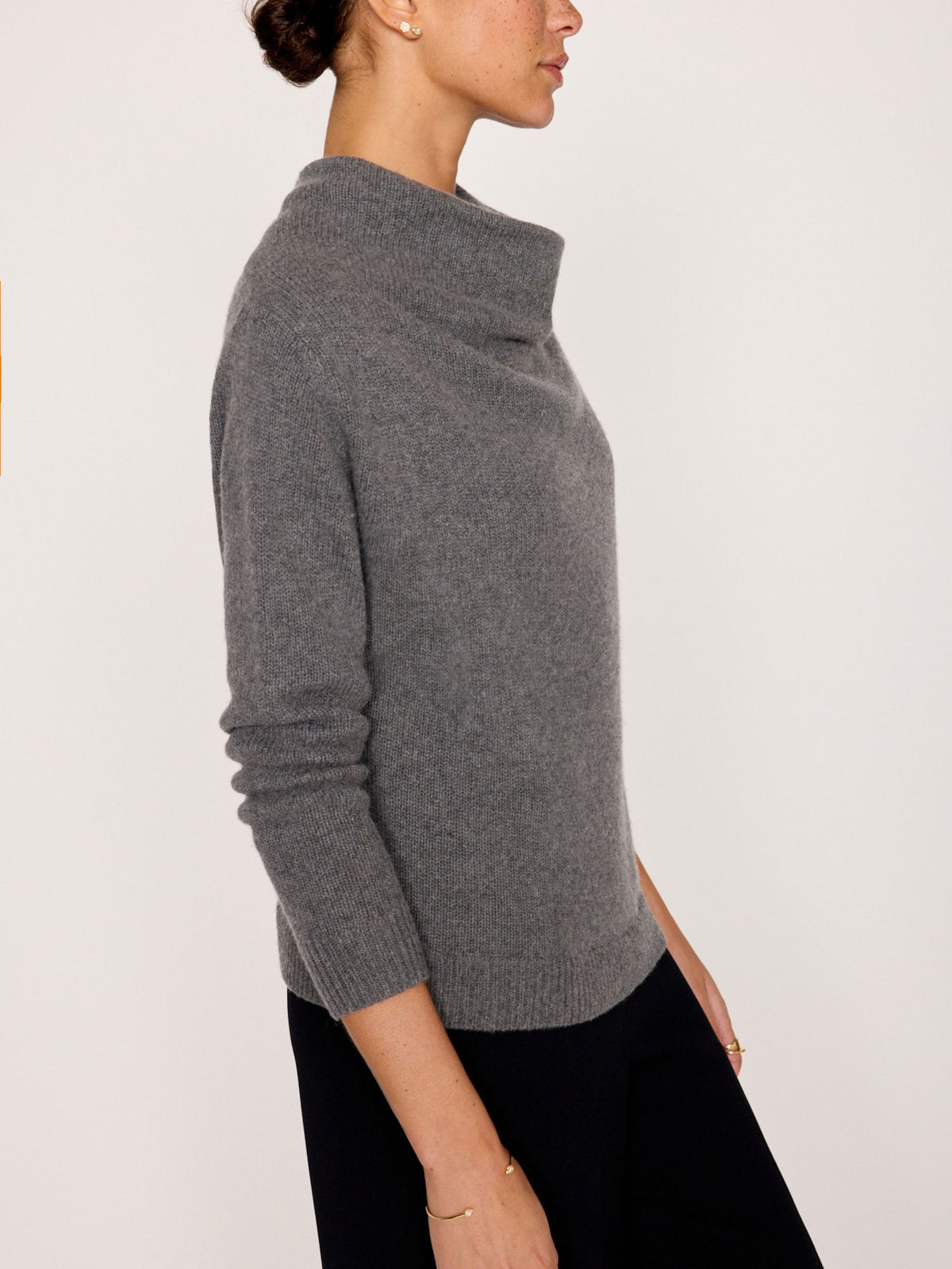 Theo Cowl Top - Flint