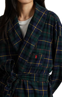 Short Robe - Polo Tartan