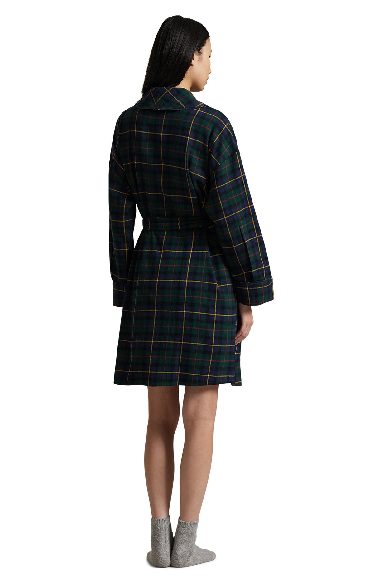 Short Robe - Polo Tartan