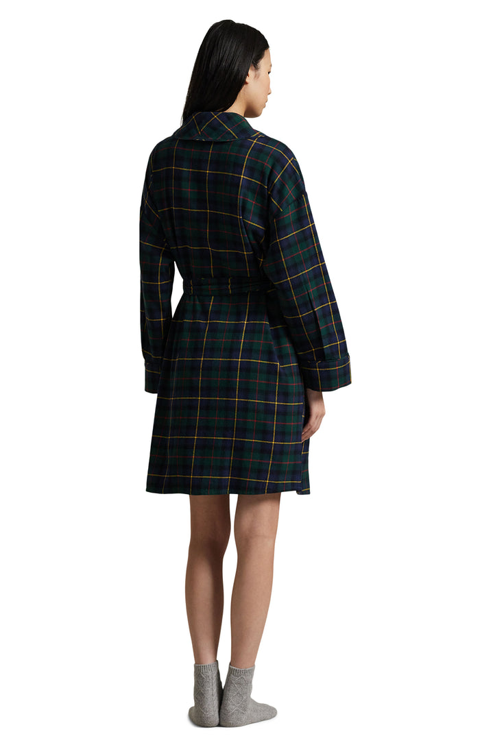 Short Robe - Polo Tartan