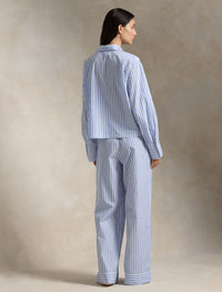 Long Sleeve PJ Set - White Cloud Hydrangea