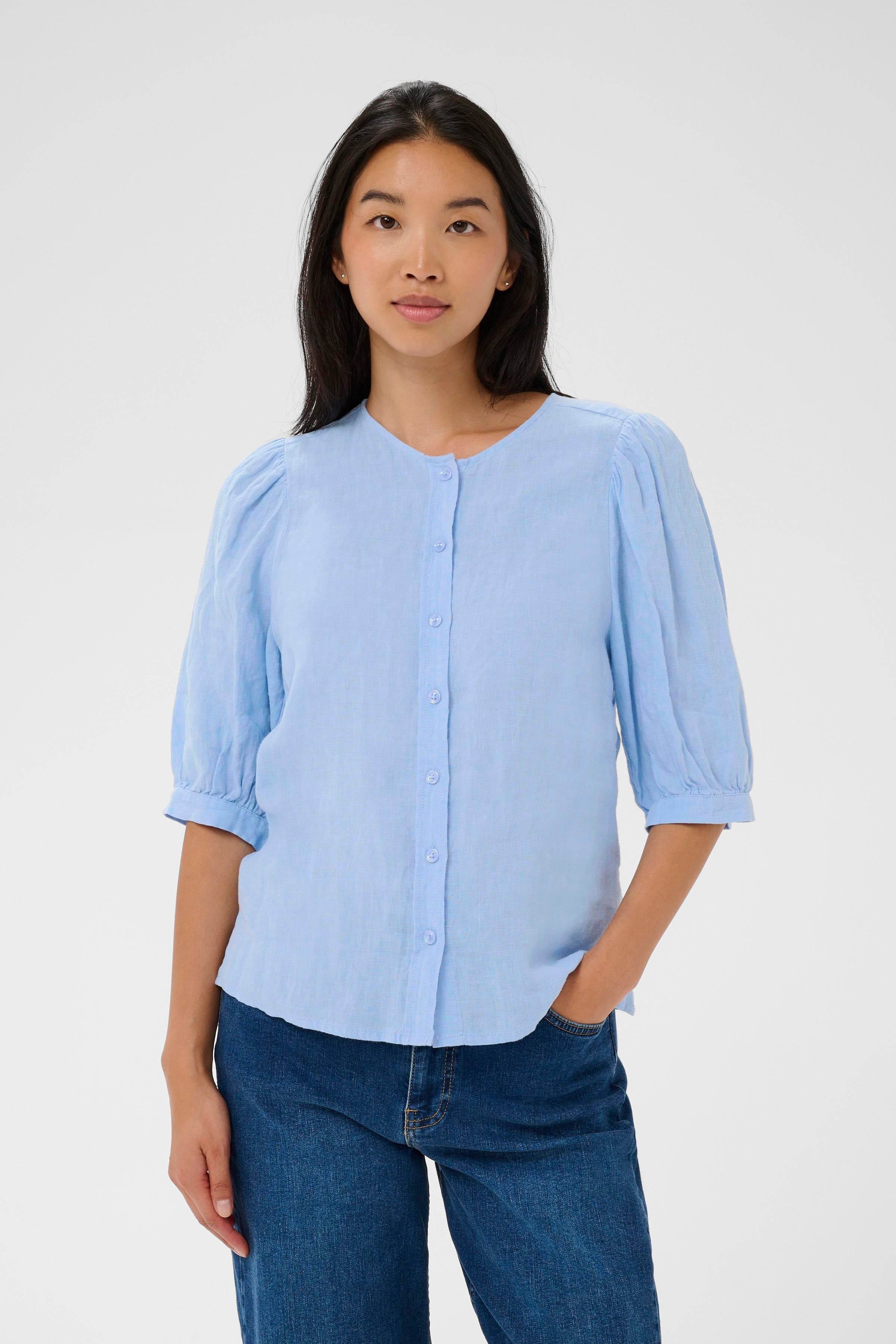 Azra Shirt - Serenity - Part Two – Twist Fashions Inc.