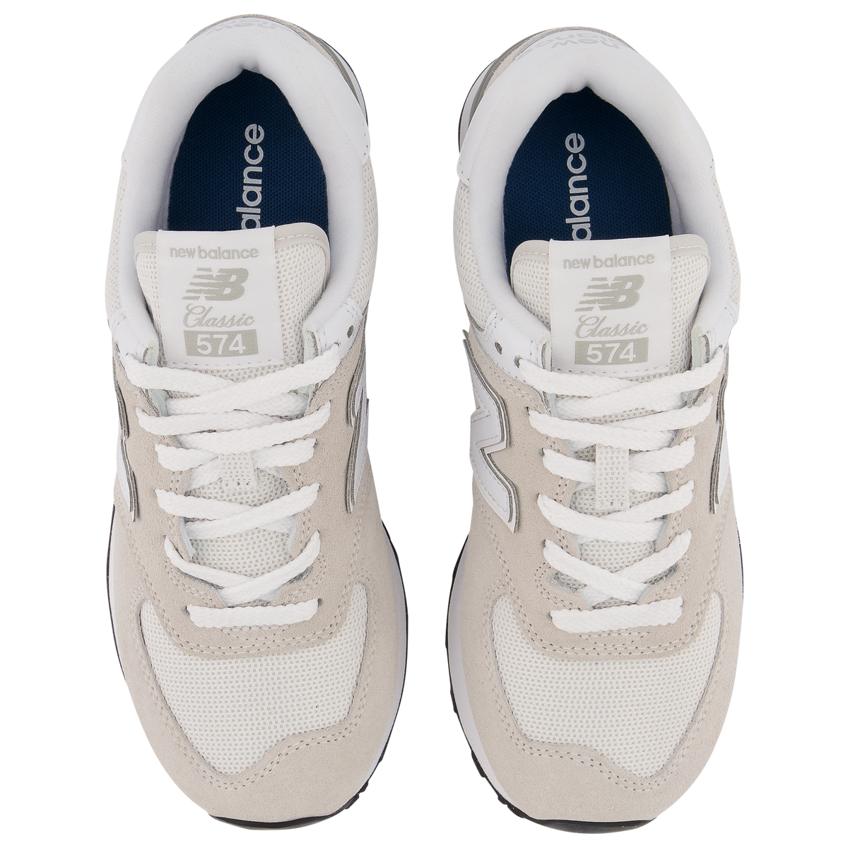 574 Core Grey White New Balance Twist Fashions Inc