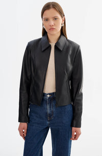 Oceana Leather Jacket - Black