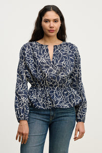 Wynne Top - Navy