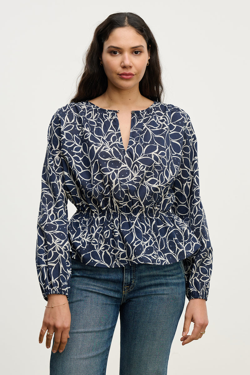 Wynne Top - Navy