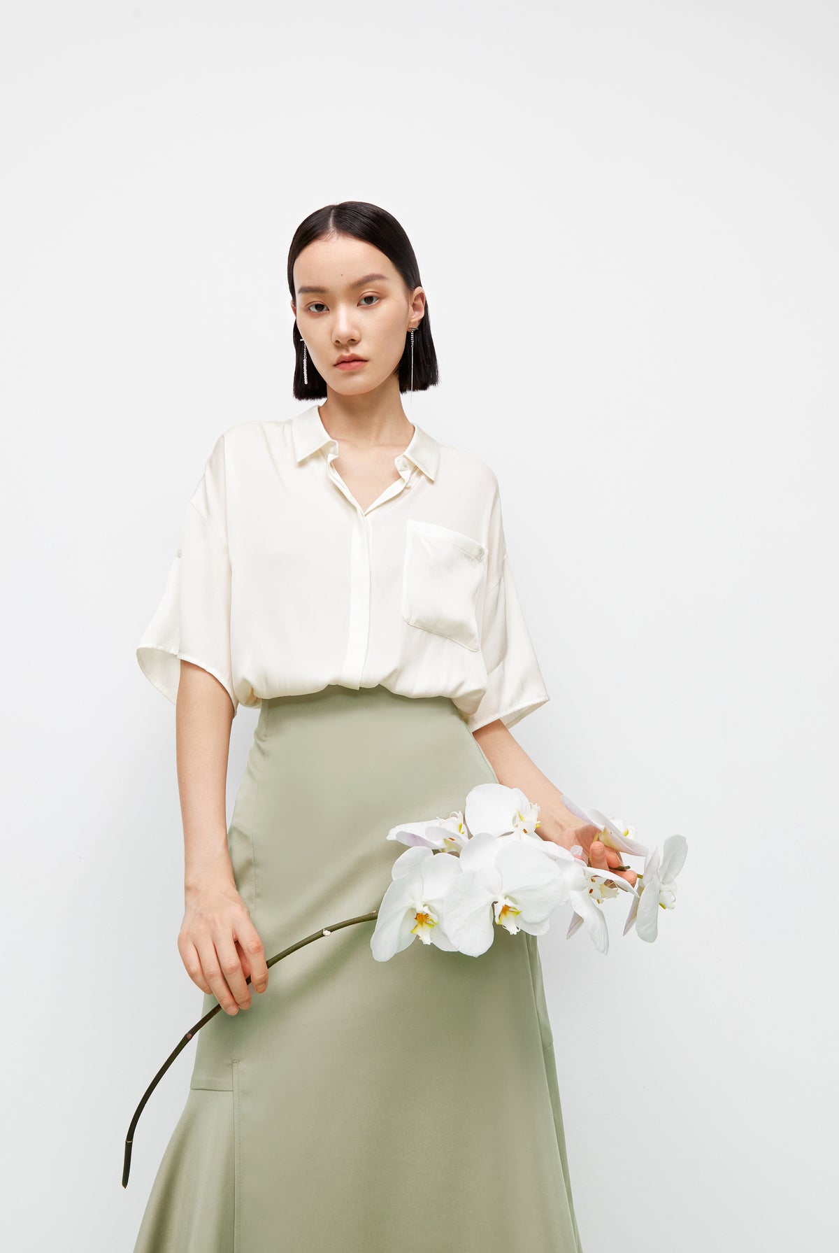 In Paris Shirt - Plain White
