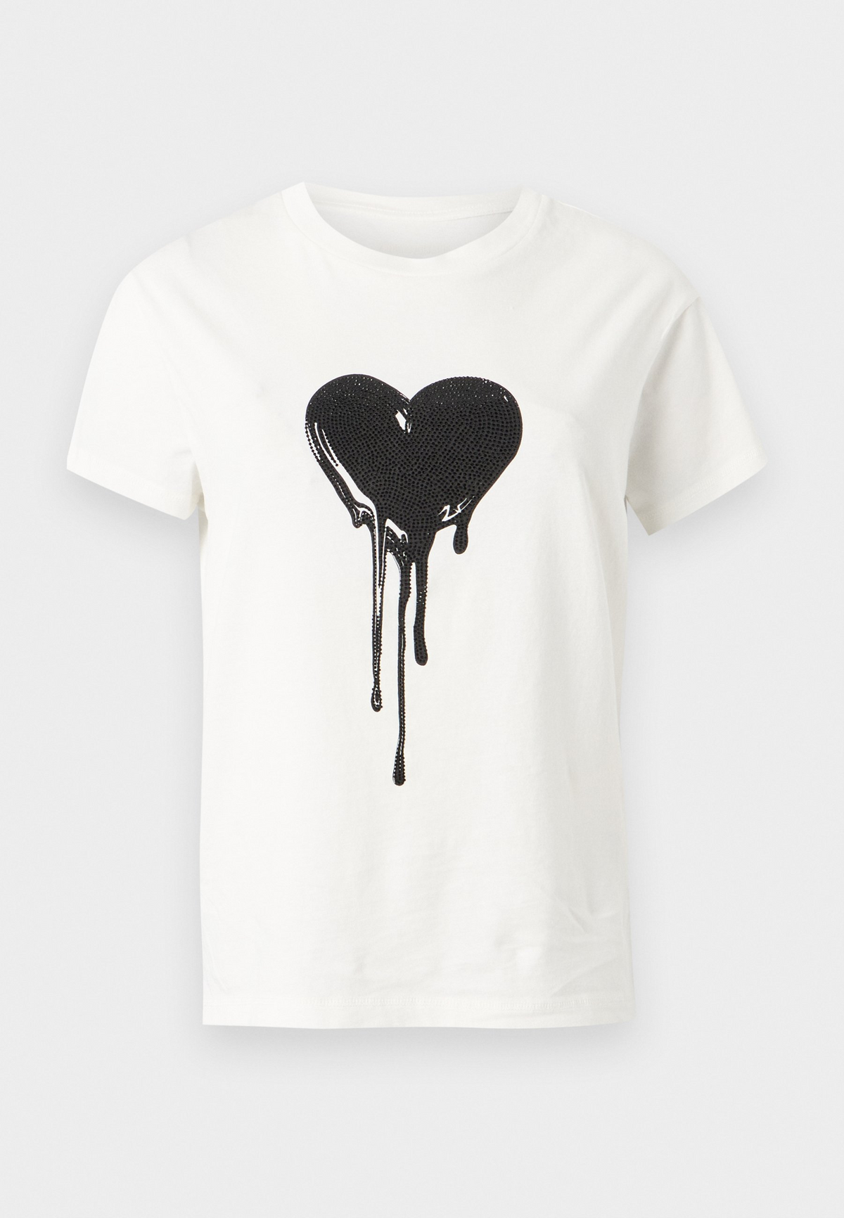 Walk HC Flowing Heart Strass T-Shirt - Judo
